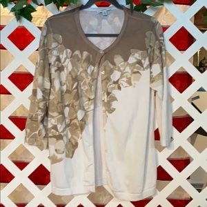 Isaac Mizrahi Live! Print Cardigan